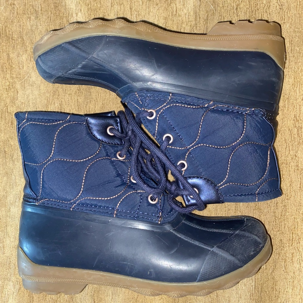 Girls’ Sperry Quilted Duck Boots